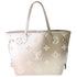 Louis Vuitton Neverfull MM Spring In The City Tote Bag Sunset Khaki Monogram